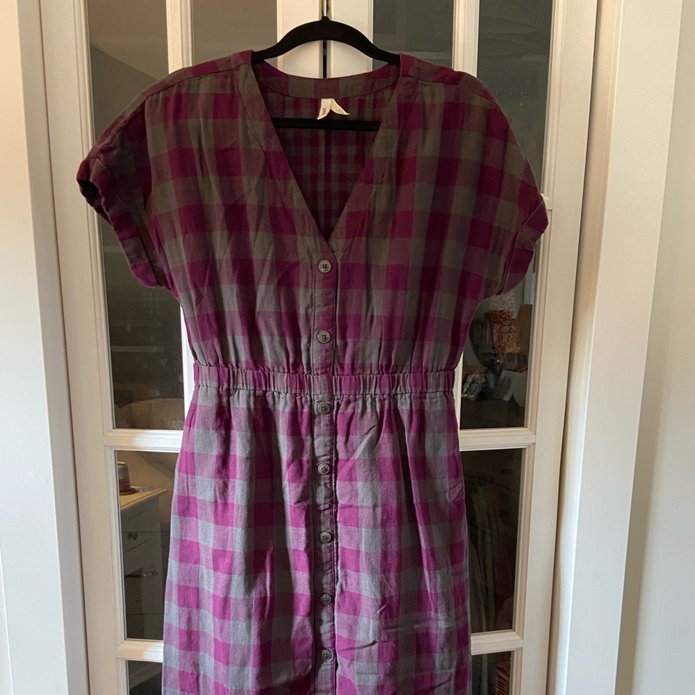 Pact coastal gauze dress